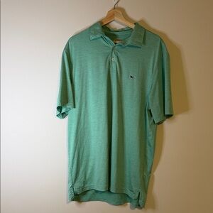 Vineyard Vines Mint Green Short-Sleeve Polo